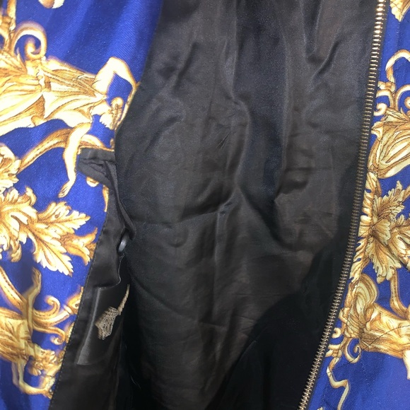Versace DEA Barocco Baroque silk bomber Jacket - Picture 9 of 10
